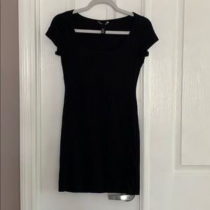 Casual black dress